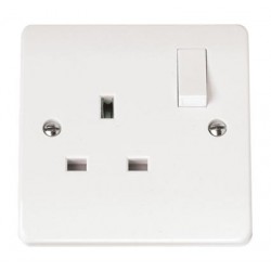 13A 1 GANG DP SWITCHED SOCKET OUTLET 13A 1 GANG DP SWITCHED SOCKET OUTLET