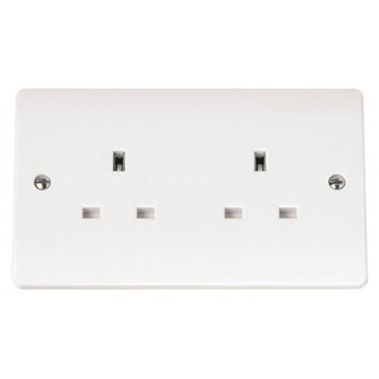 13A 2 GANG SOCKET OUTLET TWIN EARTH 13A 2 GANG SOCKET OUTLET TWIN EARTH