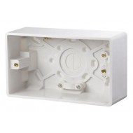 2 GANG 47MM DEEP PATTRESS BOX 2 GANG 47MM DEEP PATTRESS BOX