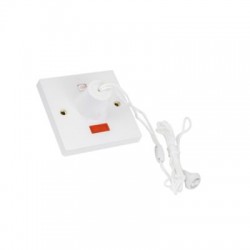 50A DP PULLCORD SWITCH WITH MECHANICAL ON/OFF