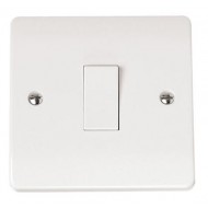 1 GANG 2 WAY PLATE SWITCH 10AX