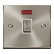 Click Deco Victorian 20A Ingot Double Pole Switch With Neon INGOT 20A 1G DP SW W/O FLEX OUTLET+NEON Click Deco Victorian 20A Ingot Double Pole Switch With Neon INGOT 20A 1G DP SW W/O FLEX OUTLET+NEON