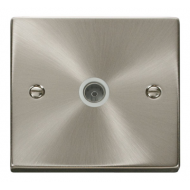 Click Deco Victorian satin chrome 1 GANG SINGLE CO - AXIAL OUTLET Click Deco Victorian satin chrome 1 GANG SINGLE CO - AXIAL OUTLET