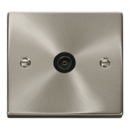 Click Deco Victorian satin chrome 1 GANG SINGLE CO - AXIAL OUTLET Click Deco Victorian satin chrome 1 GANG SINGLE CO - AXIAL OUTLET