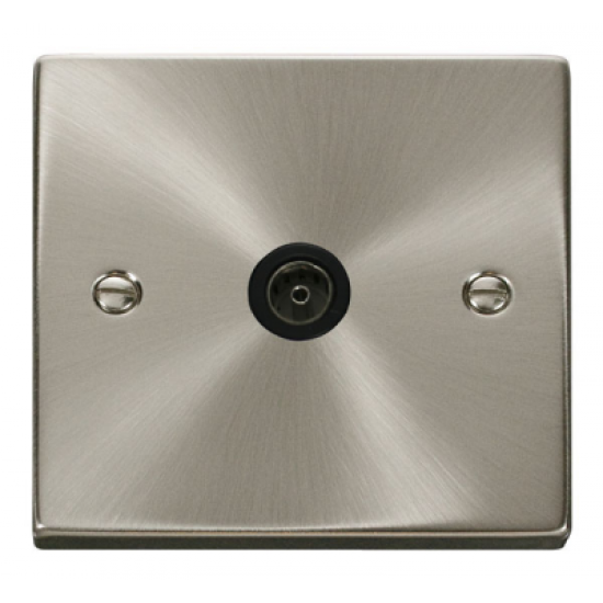 Click Deco Victorian satin chrome 1 GANG SINGLE CO - AXIAL OUTLET Click Deco Victorian satin chrome 1 GANG SINGLE CO - AXIAL OUTLET