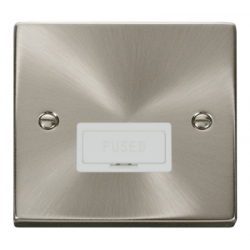 Click Deco Victorian satin chrome 13A SPUR W/O FLEX OUTLET Click Deco Victorian satin chrome 13A SPUR W/O FLEX OUTLET