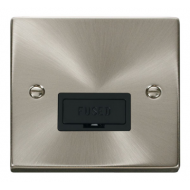 Click Deco Victorian satin chrome 13A SPUR W/O FLEX OUTLET