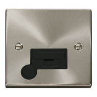 Click Deco Victorian satin chrome 13A Unswiched fused spur c/w flex outlet Click Deco Victorian satin chrome 13A Unswiched fused spur c/w flex outlet