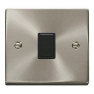Click Deco Victorian satin chrome 20A SWITCH W/O FLEX OUTLET Click Deco Victorian satin chrome 20A SWITCH W/O FLEX OUTLET