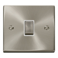 Click Deco Victorian satin chrome INGOT 20A 1 GANG INGOT SWITCH Click Deco Victorian satin chrome INGOT 20A 1 GANG INGOT SWITCH