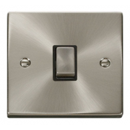 Click Deco Victorian satin chrome INGOT 20A 1G DP SW W/O FLEX OUTLET Click Deco Victorian satin chrome INGOT 20A 1G DP SW W/O FLEX OUTLET