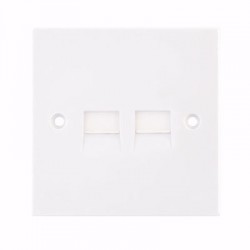 2 Gang Secondary Telephone Socket