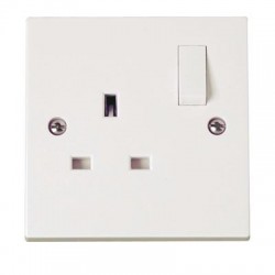 1 Gang 13 Amp Socket DP - Switched 1 Gang 13 Amp Socket DP - Switched