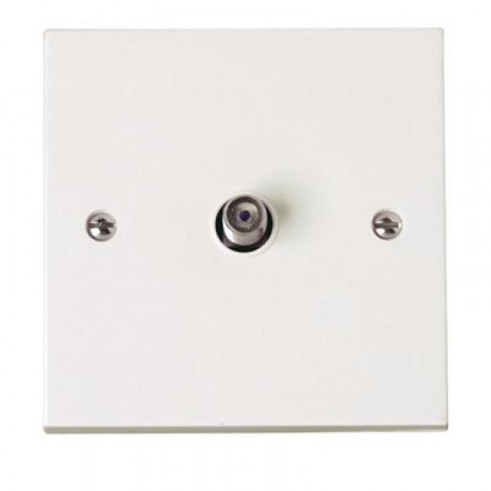 1 Gang F-Type Satellite Socket