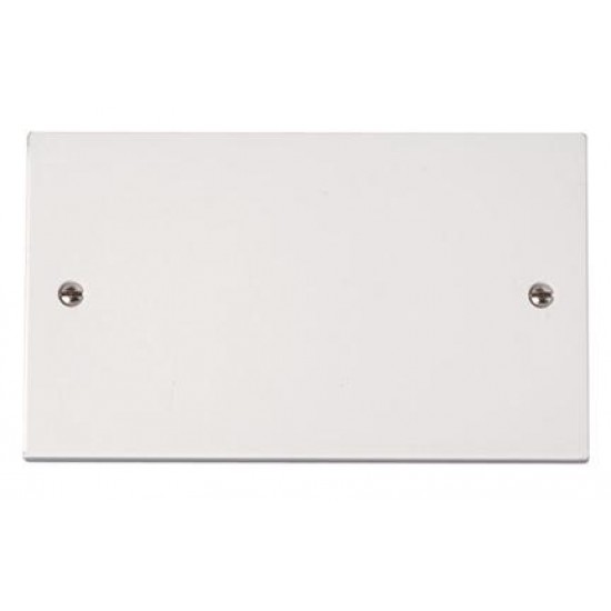 Selectric Square 2 Gang Blanking Plate