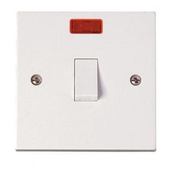 20 Amp double pole Switch with Neon 20 Amp double pole Switch with Neon