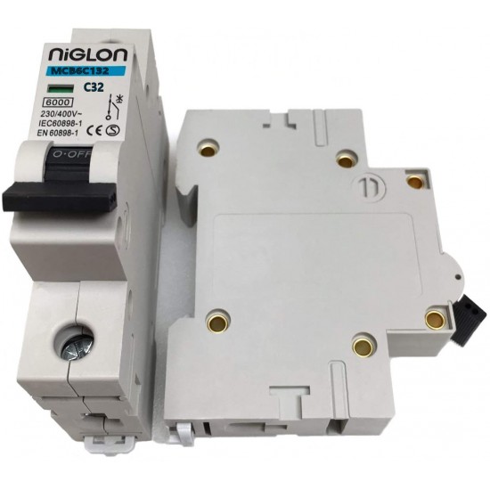NIGLON 32A C TYPE MCB 6kA NIGLON 32A C TYPE MCB 6kA