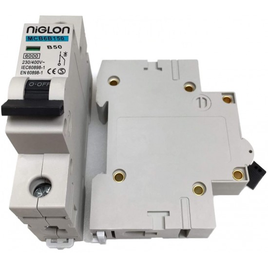 NIGLON 50A B TYPE MCB 6kA NIGLON 50A B TYPE MCB 6kA