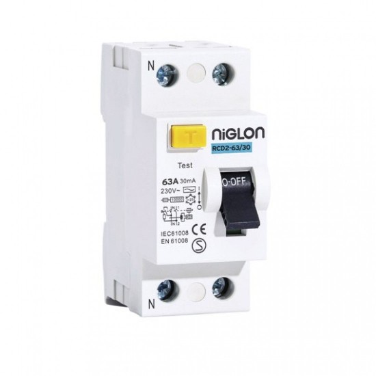 NIGLON 63A 30mA RCD