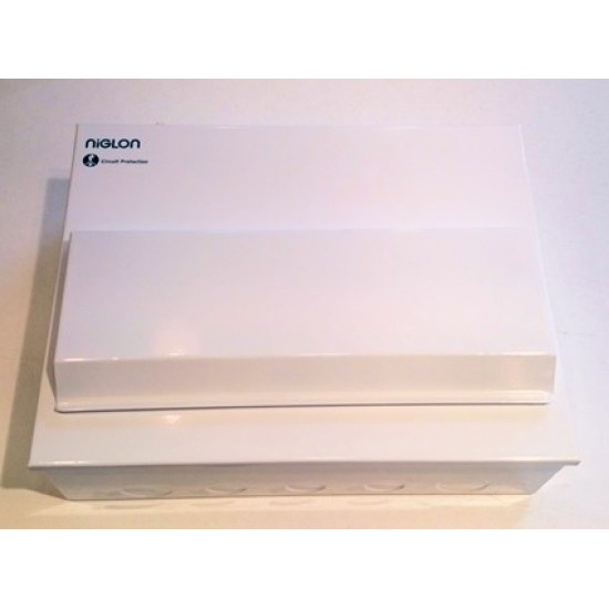 NIGLON M3CU14S/280 Dual RCD Controlled Split Load Consumer Unit.