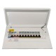 NIGLON M3CU14SP 10 Way Isolator Controlled (SPD inc.) Consumer Unit. C/w 8 x Rcbo's