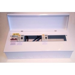 NIGLON M3CU18S/A280 6/6 Dual RCD Controlled Split Load Consumer Unit.