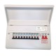 NIGLON PROTEGO 12 WAY CON/UNIT C/W SURGE PROTECTION + 10 x Mcb's