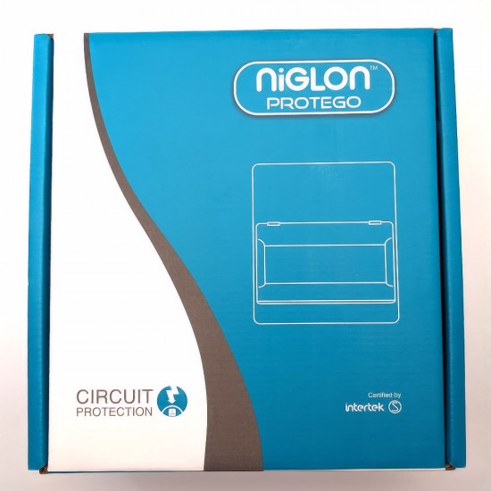 Niglon Protego 10 Module 8 Way 100A Isolator Metal Consumer Unit Niglon Protego 10 Module 8 Way 100A Isolator Metal Consumer Unit