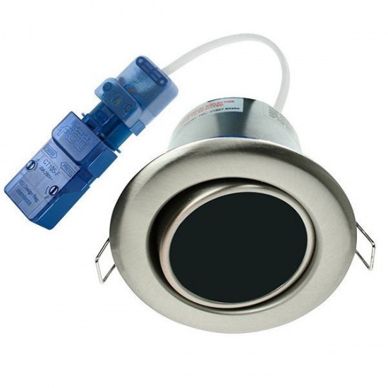 Adjustable Downlight Satin Chrome GU720SC Adjustable Downlight Satin Chrome GU720SC