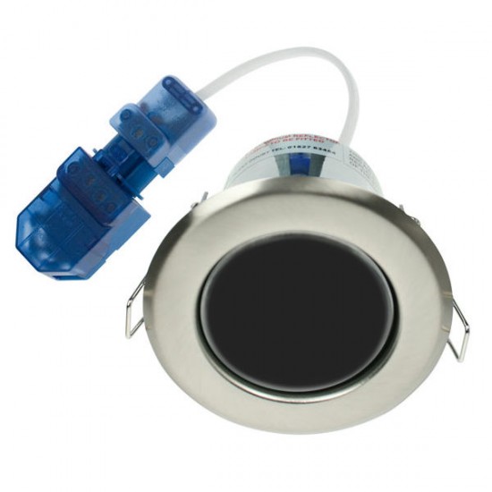 Satin Chrome Fixed Downlight GU715SC Satin Chrome Fixed Downlight GU715SC