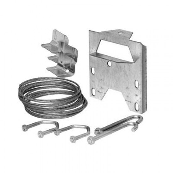 6" TV Aerial Chimney Bracket, Galvanised, 3.5" Stand Off 6" TV Aerial Chimney Bracket, Galvanised, 3.5" Stand Off