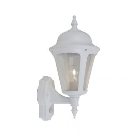 ANSELL WHITE UPWARDS PIR/LANTERN LATINA IP65