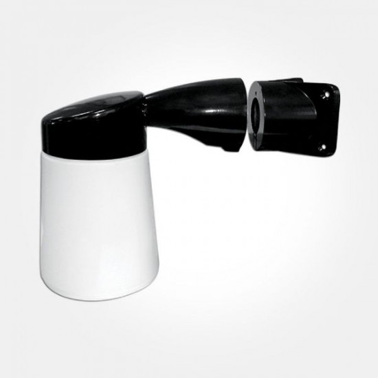 ETERNA WELL GLASS FITTING WALL/CORNER MOUNT BLACK ETERNA WELL GLASS FITTING WALL/CORNER MOUNT BLACK