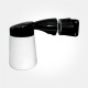ETERNA WELL GLASS FITTING WALL/CORNER MOUNT BLACK ETERNA WELL GLASS FITTING WALL/CORNER MOUNT BLACK