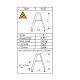 4+1 Fibreglass single sided step ladder 4+1 Fibreglass single sided step ladder