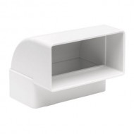 110mm x 54mm flat duct 90 DEGREE VERTICAL BEND 110mm x 54mm flat duct 90 DEGREE VERTICAL BEND