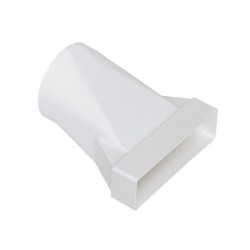 OFFSET FLAT TO ROUND ADAPTOR